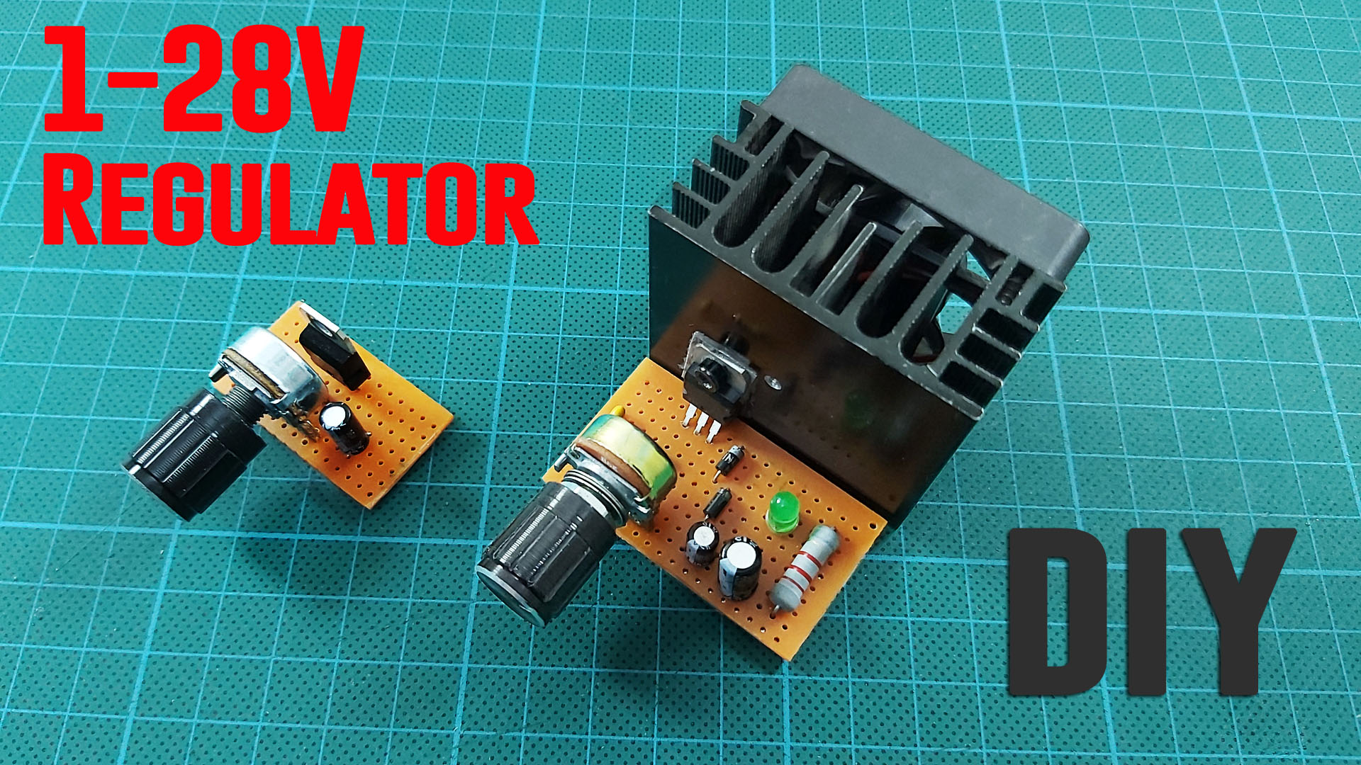 DIY Adjustable Voltage Regulator for Beginners.