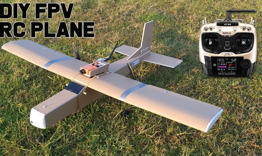 How to Make FPV RC Airplane. DIY Model Airplane With Camera