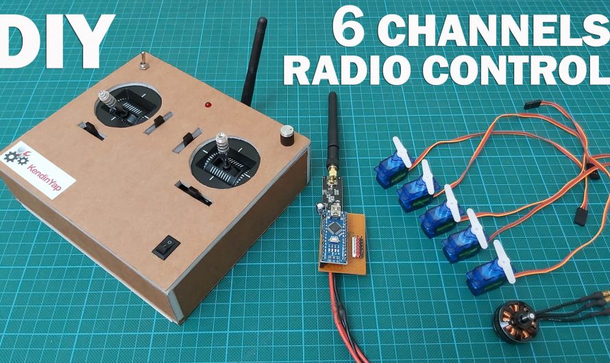 How To Make 6 Channel Radio Control For Models. Diy Proportional RC