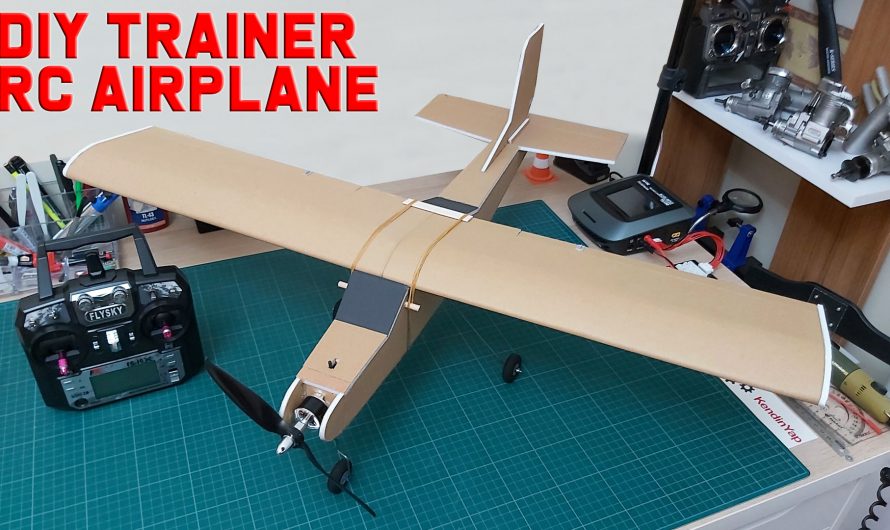 TRAINER RC Model Uçak Yapımı. Yeni Başlayanlar İçin RC Eğitim Modeli.