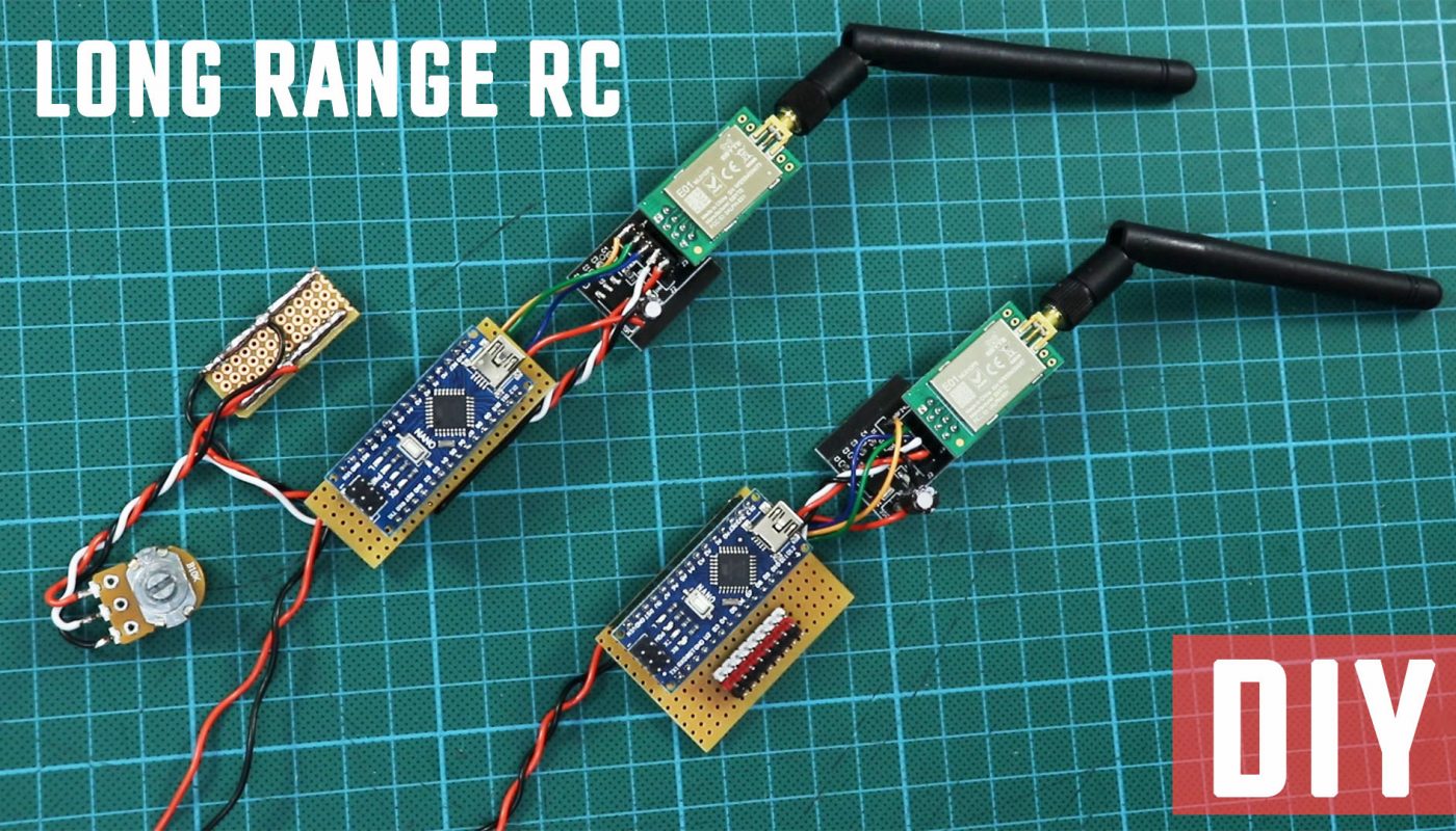 4-Channel Remote Receiver Using NRF24L01 Radio Module - Arduino