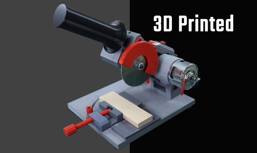 Kullanışlı ve Güçlü Mini Hobi Testere Yapımı. DIY 3D Testere.