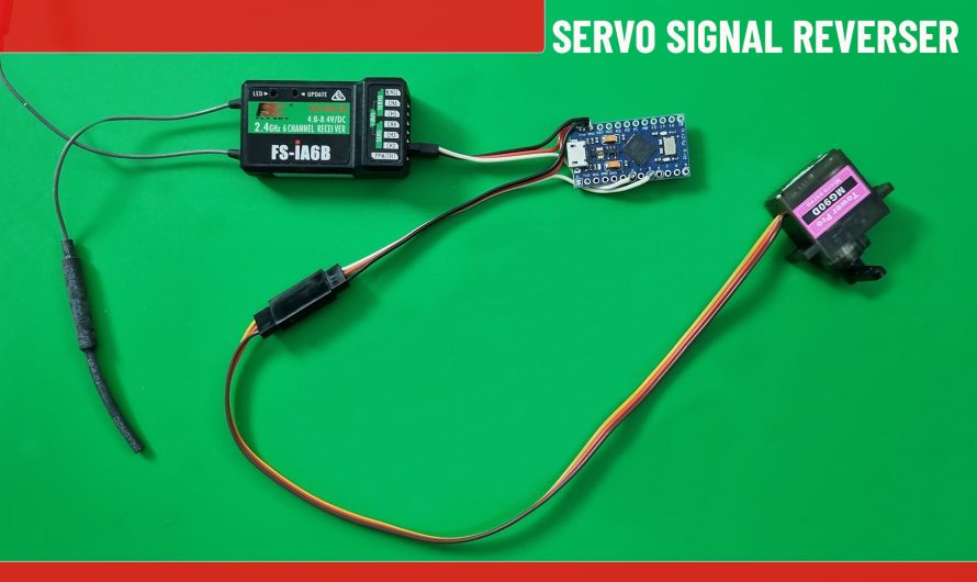 RC Servo Sinyal Yönü Değiştirme Devresi
