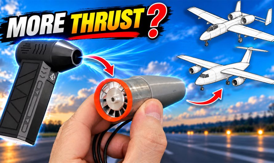 More Thrust For Airblower EDF Motor